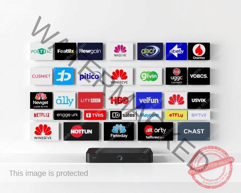 A comprehensive array of UK television channels, presented in a clean and organized manner. The image showcases a meticulously designed grid layout, with each channel logo prominently displayed against a crisp, neutral background. The lighting is soft and evenly distributed, creating a professional and visually appealing composition. The channels are arranged in a visually striking manner, with a harmonious color palette that complements the overall aesthetic. The perspective is slightly elevated, allowing for a clear and unobstructed view of the entire lineup. The mood is one of sophistication and attention to detail, reflecting the premium quality of the Xtreme HD IPTV UK service.